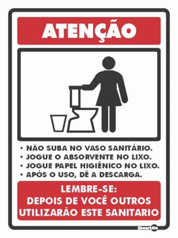 Lembre-se não jogue lixo no chão